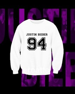 Sudadera Justin Bieber 100% Nueva