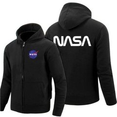 Sudadera De Tecnico Nasa Logo Con Cierre Moda 100% Calidad