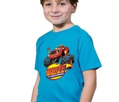 Playera - Blaze And The Monster Machines Juego Carro