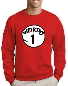 Sudadera Thing 1 Weirdo / Cosa 1 Raro Cat Hat Divertido