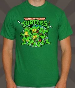 Playeras, Camiseta Tortugas Ninja Clasica 100% Calidad!