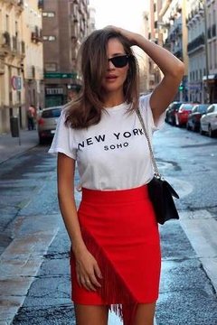 Playera Blusa New York Soho Nueva York Barrio Soho