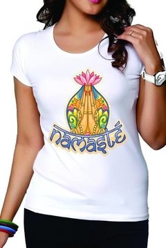 Playeras Namaste Logo Espirituales Yoga India Ayurveda en internet