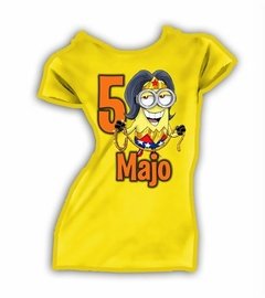 Playera Personalizada Superheroes Minions Superman, Wolverin en internet