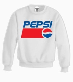 Sudadera Pepsi Logo Classico 80's Soda 100% Algodon!