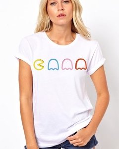 Camiseta O Playera Pacman Unisex Todas Tallas!! en internet