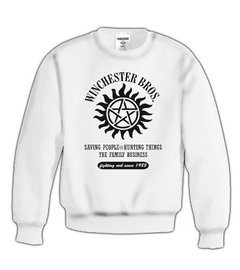 Sudadera Supernatural Winchester Hermanos Negocio Local