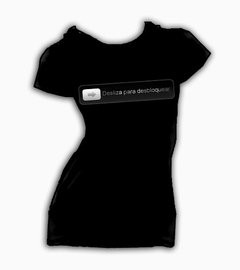 Playera Deslize Para Desbloquear Estilo Iphone Apple Ultimo en internet