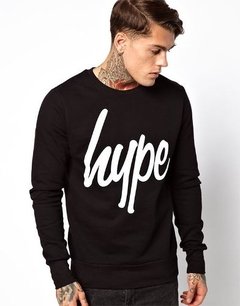 Playera Manga Larga Hype Logo Moda 2018 - Unisex