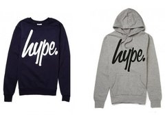 Sudadera Con Gorra Hype Hoodie Logo Letras Moda