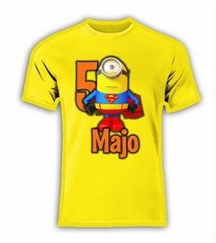 Playera Personalizada Superheroes Minions Superman, Wolverin - comprar en línea