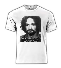 Playeras Charles Manson Fotografia En Prision Coleccion