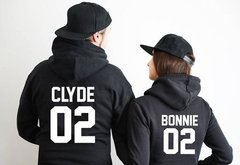 Sudaderas P/ Parejas - Bonnie Clyde (envio Gratis)