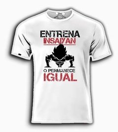 Playeras O Camiseta Entrena Insayan Goku Vegeta Gym - tienda en línea