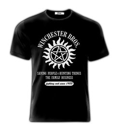 Playera Tv Supernatural Programa Hermanos Winchester