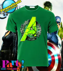 Playera Personalizada Hulk Avengers Marvel
