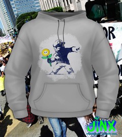 Playera o Camiseta Sudadera Mario Bross en Huelga