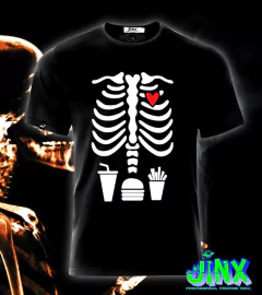 Esqueleto chistoso playera