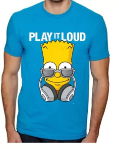camiseta playera bart simpson