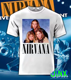 Playera o Camiseta Nirvana
