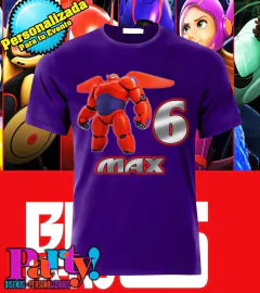 Playera Personalizada Big Hero 6 en internet
