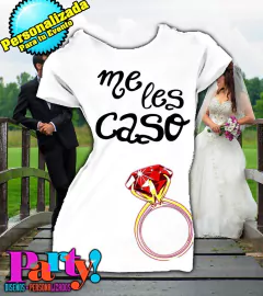 Playera Personalizada Despedida Soltera Wedding en internet
