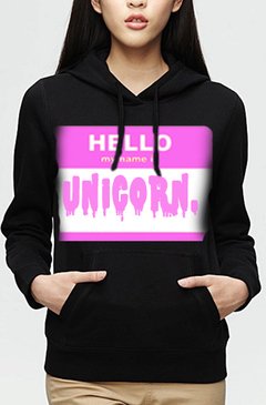 sudadera unicornios