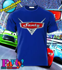 Playera Personalizada Cars Mc Queen - Jinx
