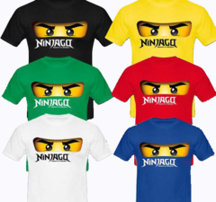 Playera Ninja Go - cartoon samurai