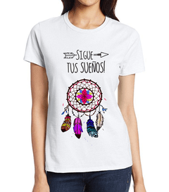 PLAYERA ATRAPASUEÑOS + SIGUE TUS SUEÑOS + MODA