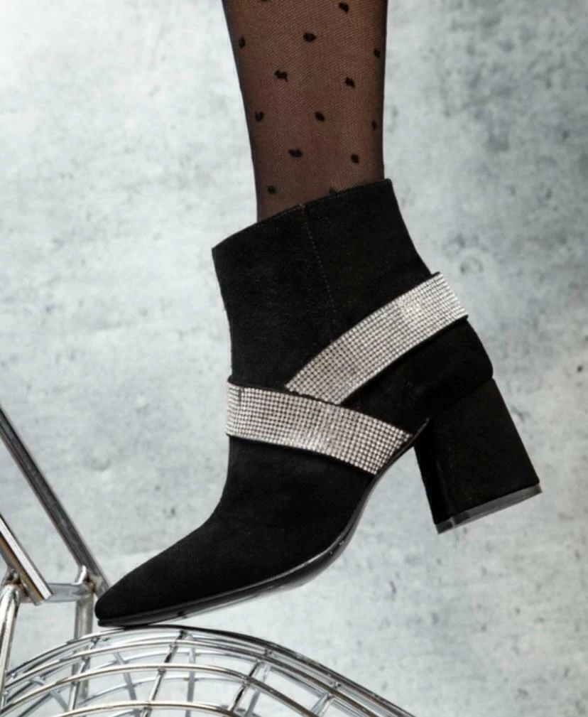 Botas faja strass