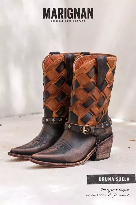 Bota texana Bruna Marignan