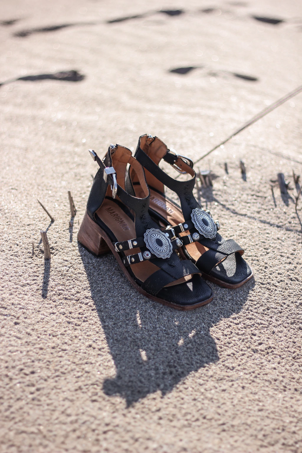 Sandalia Genova negra