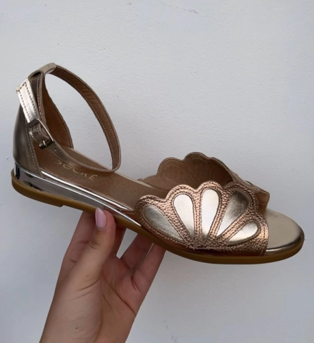 Sandalia Sucre platino