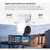 Camara Seguridad Ip Wifi 3mp 2k Ezviz Cb8 Domo Exterior 360 - comprar online