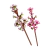 Ramas de flores de cerezo de LEGO en tonos rosa y blanco.
