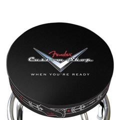 FENDER Banqueta | Bar con logo Fender | Custom Shop | 30 pulgadas de Altura - 099-0230-010 - comprar online