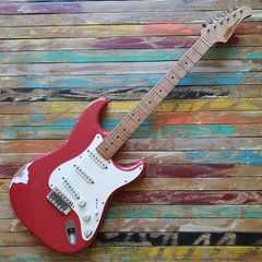 XOTIC STRAT XSC1 (S-S-S) Fiesta Red