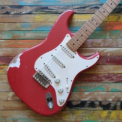 XOTIC STRAT XSC1 (S-S-S) Fiesta Red - comprar online