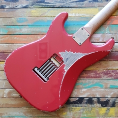 XOTIC STRAT XSC1 (S-S-S) Fiesta Red - tienda online