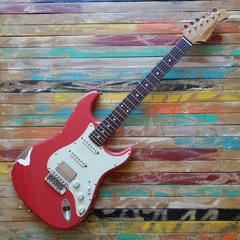 XOTIC STRAT XSC2 (S-S-H) Fiesta Red