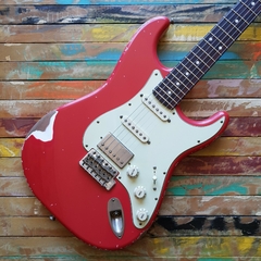 XOTIC STRAT XSC2 (S-S-H) Fiesta Red - comprar online