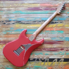 XOTIC STRAT XSC2 (S-S-H) Fiesta Red - tienda online