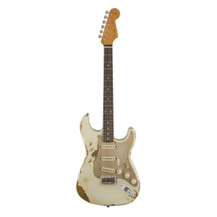 Imagen de FENDER Custom Shop LTD '59 STRAT HEAVY RELIC Aged Olympic White