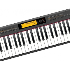 CASIO CDP-S350BK - Piano |88t Acc.Tri Sensor II | 64 Polifonia | USB a HOST y USB a Dispositivo | 700 tonos | 200 ritmos | Grabador MIDI | LCD | APP Chordona - Lead Music