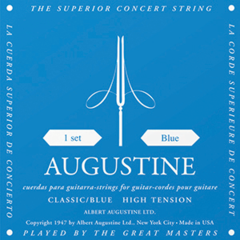 AUGUSTINE CLASSIC BLUE Regular Tension Trebles / High Tension Basses