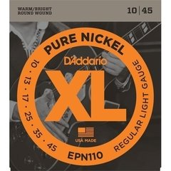 DADDARIO ENCORDADO 10-45 P/GUIT ELÉCTRICA DE NICKEL REGULAR BLANDAS - EPN110