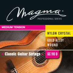 MAGMA ENCORDADO DORADO TENSION MEDIA PARA GUITARRA CLÁSICA - GC110D