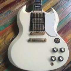 GIBSON Les Paul Custom SG Historic Reissue Classic White CUSTOM SHOP - comprar online