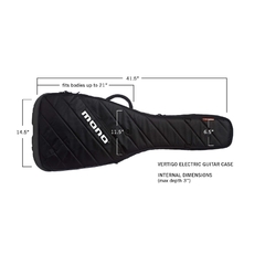 MONO Vertigo Electric Guitar Case, Black — M80-VEG-BLK - comprar online